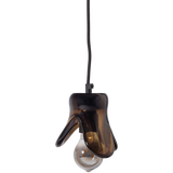Elle Hanglamp Klein Glas Bruin