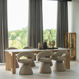 Liske Kandelaar Mango Hout Naturel