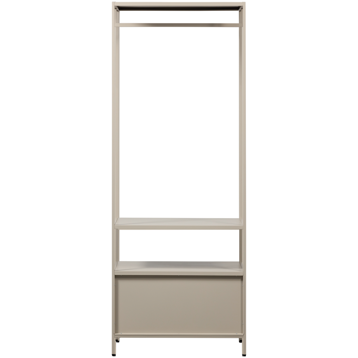 Ferris Open Kledingkast 70 Cm Metaal Zand