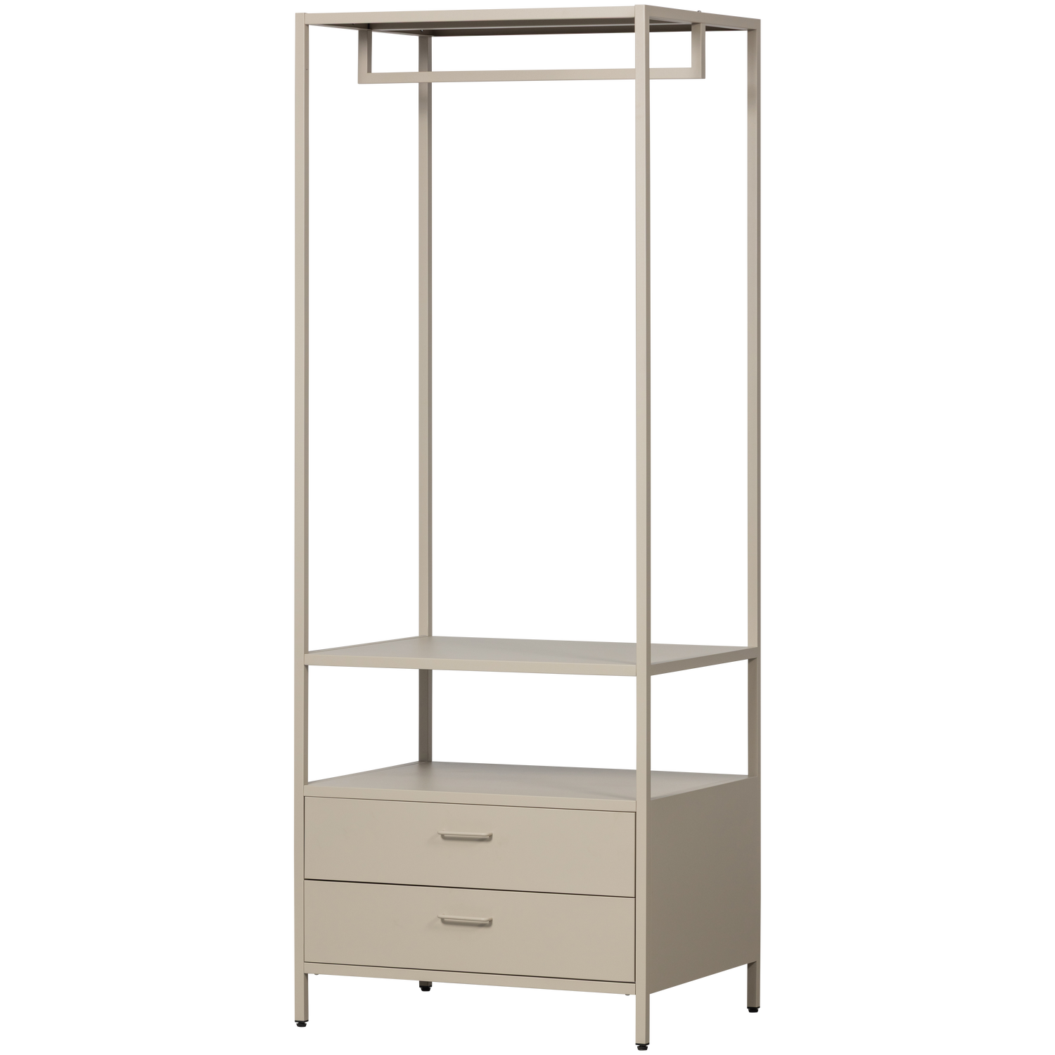 Ferris Open Kledingkast 70 Cm Metaal Zand
