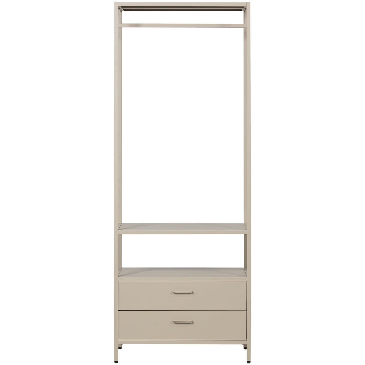 Ferris Open Kledingkast 70 Cm Metaal Zand