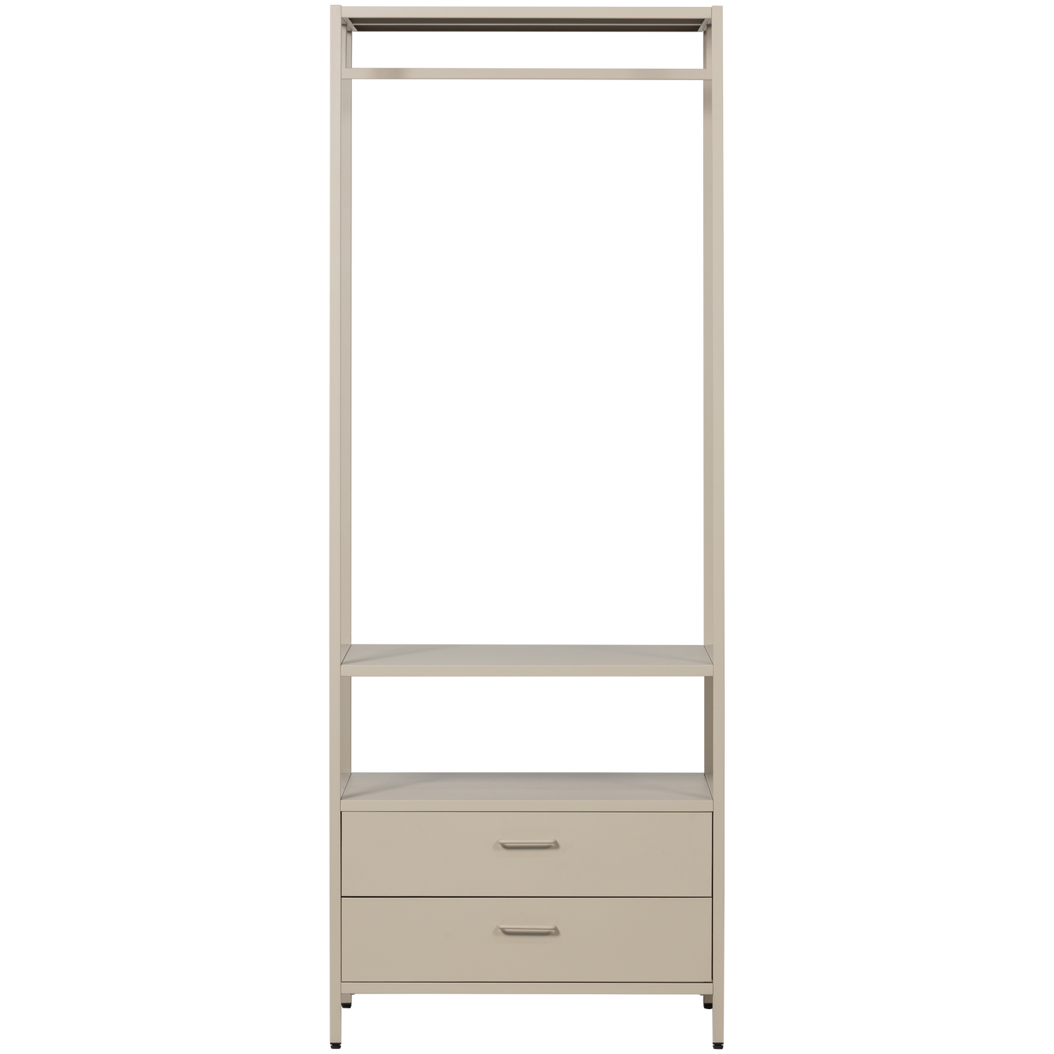Ferris Open Kledingkast 70 Cm Metaal Zand