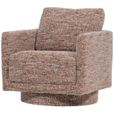 Oska Draaifauteuil Bruin Melange