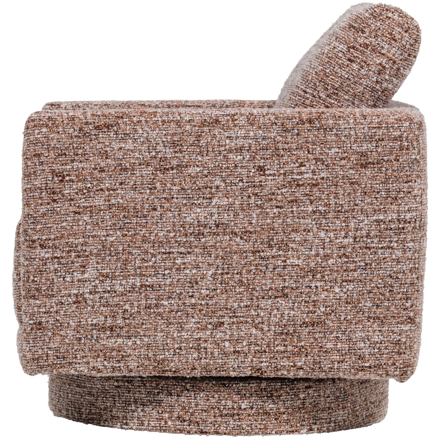 Oska Draaifauteuil Bruin Melange