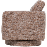 Oska Draaifauteuil Bruin Melange
