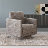 Oska Draaifauteuil Bruin Melange