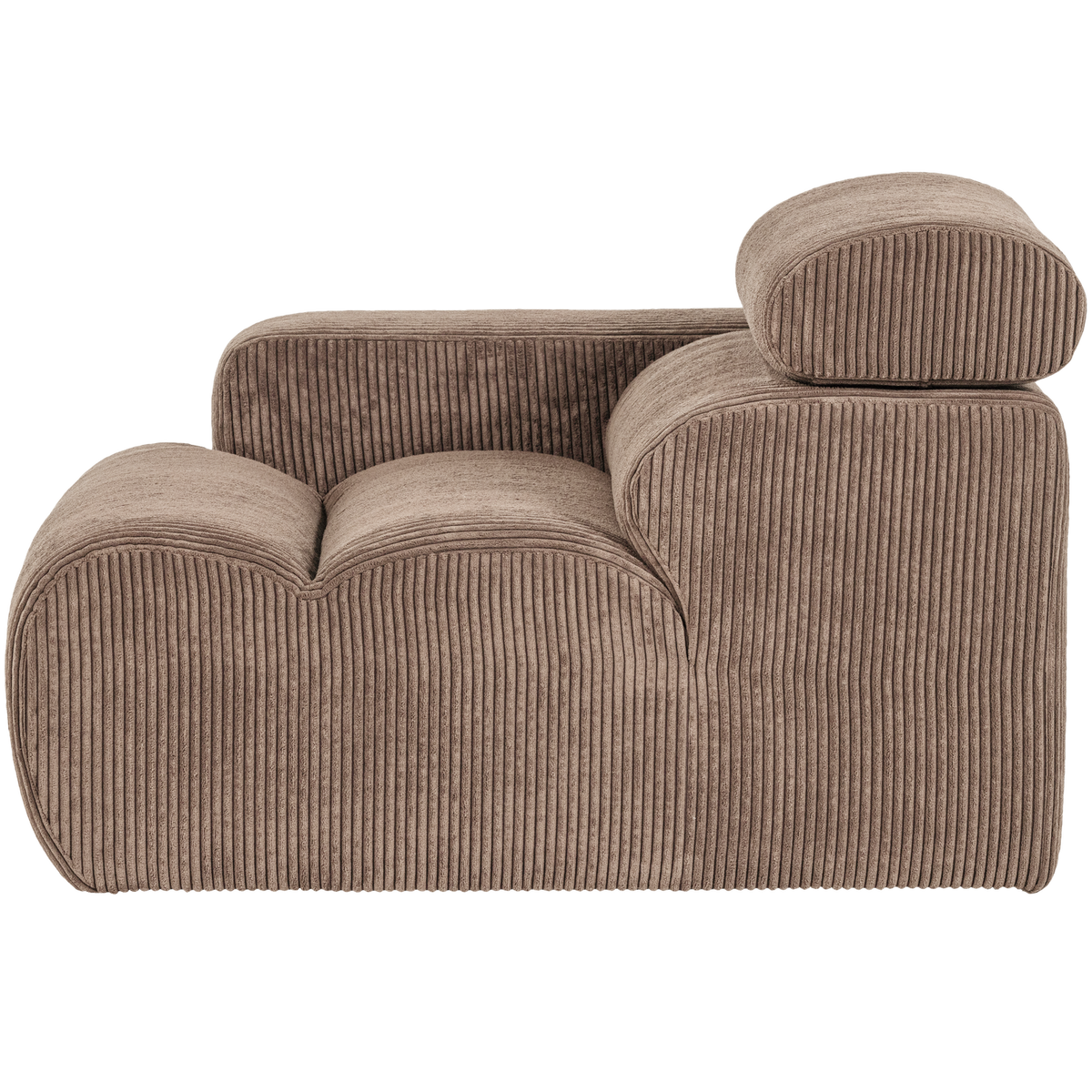 Novi 1 Zits Element Arm Links Ribstof Taupe