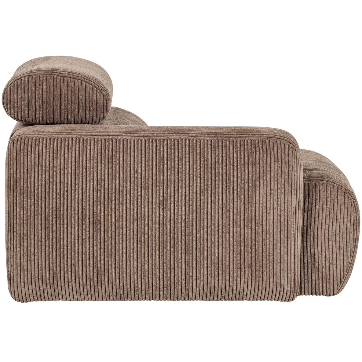 Novi 1 Zits Element Arm Links Ribstof Taupe