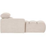 Novi Chaise Longue Element Arm Links Boucle Naturel