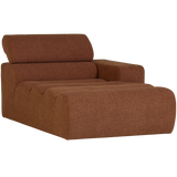 Novi Chaise Longue Element Arm Rechts Boucle Terra