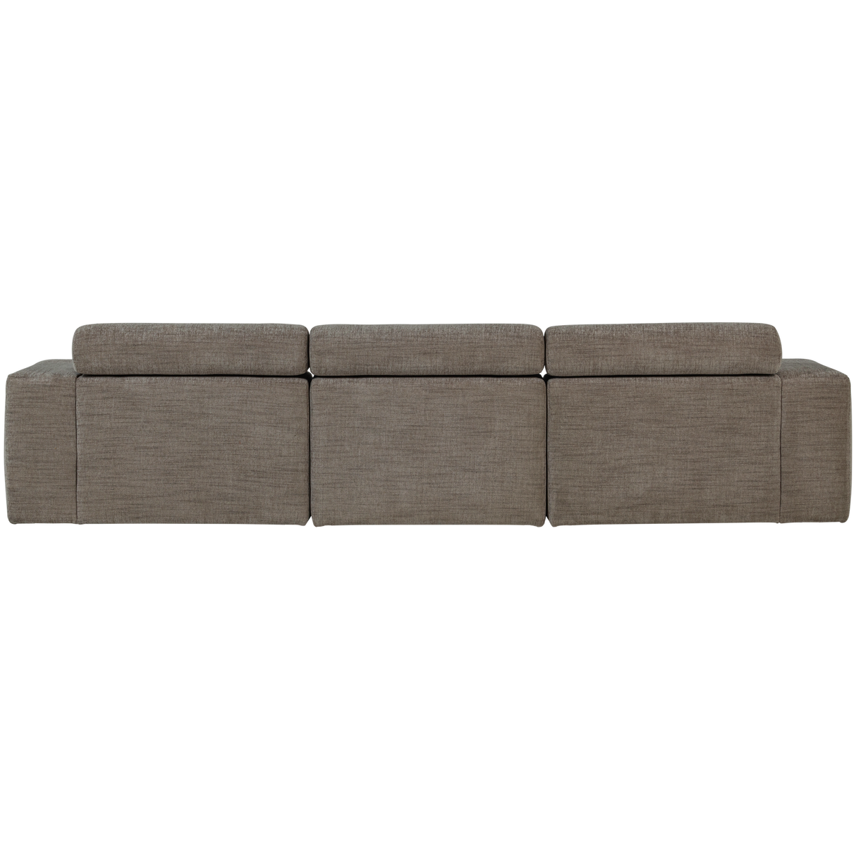 Novi Chaise Longue Bank Links Grijs Melange