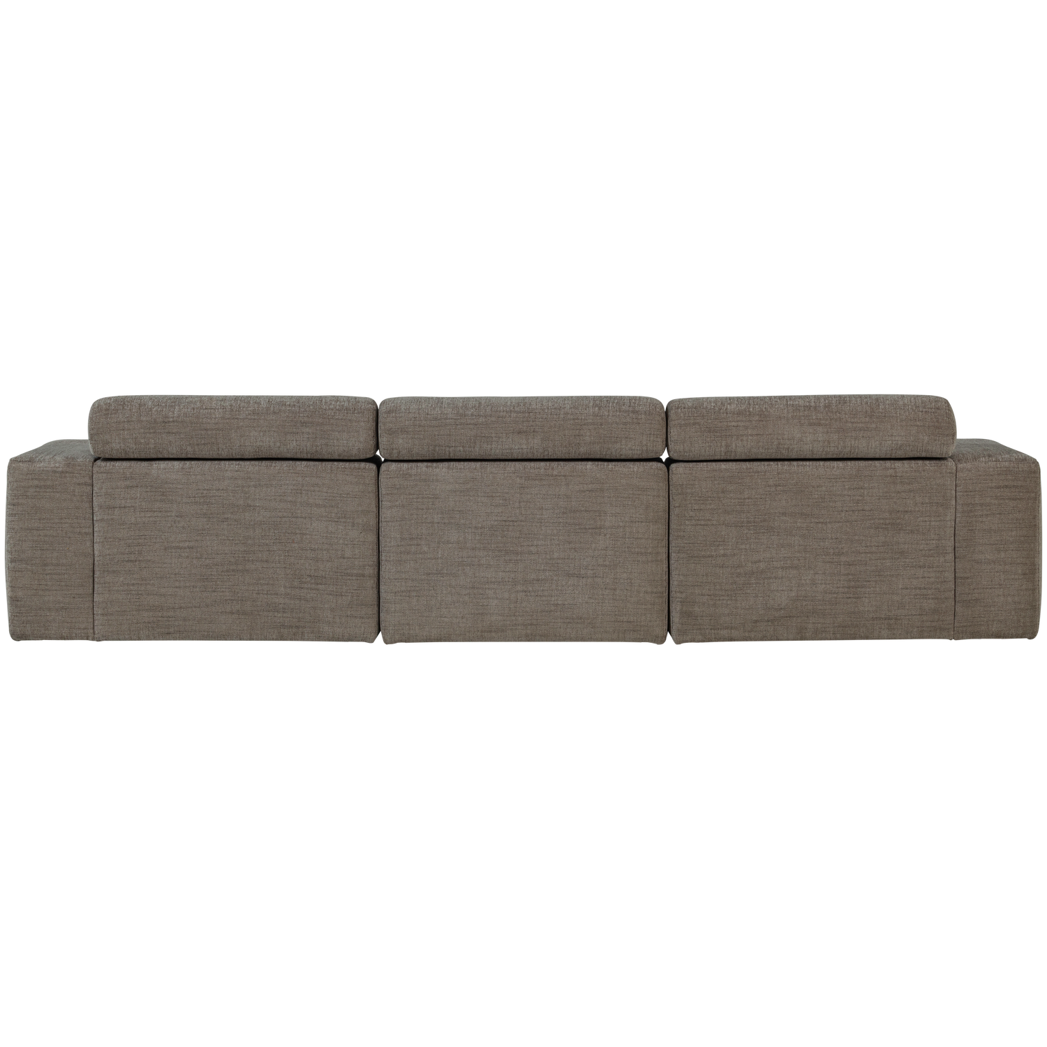 Novi Chaise Longue Bank Links Grijs Melange