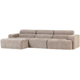 Novi Chaise Longue Bank Links Naturel Melange
