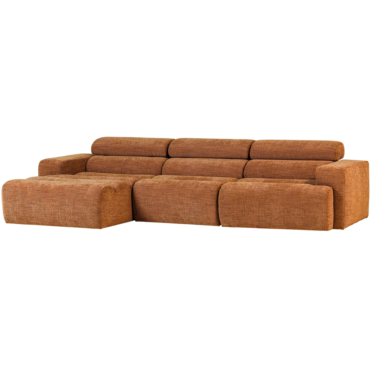Novi Chaise Longue Bank Links Oranje Melange