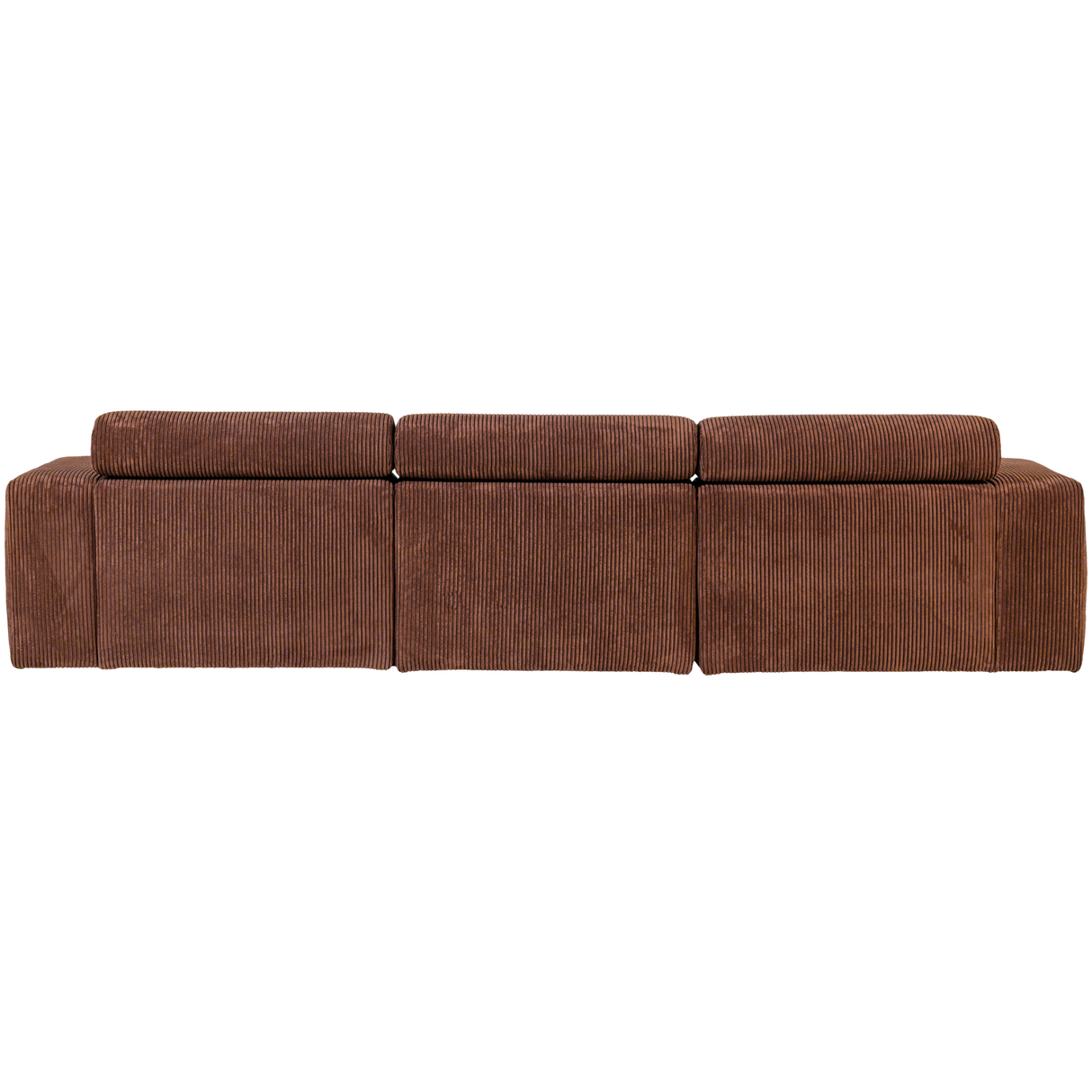 Novi Chaise Longue Bank Rechts Ribstof Terra