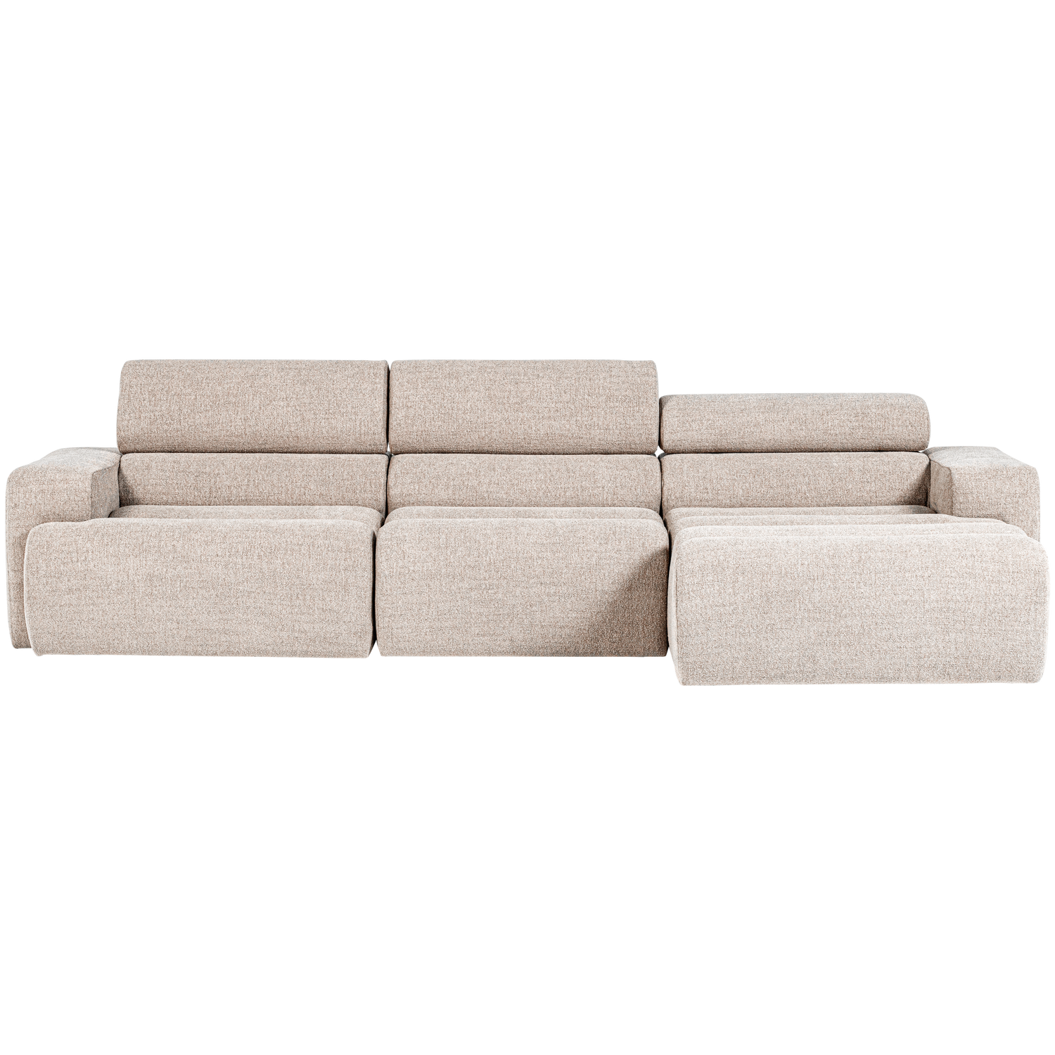 Novi Chaise Longue Bank Rechts Boucle Naturel