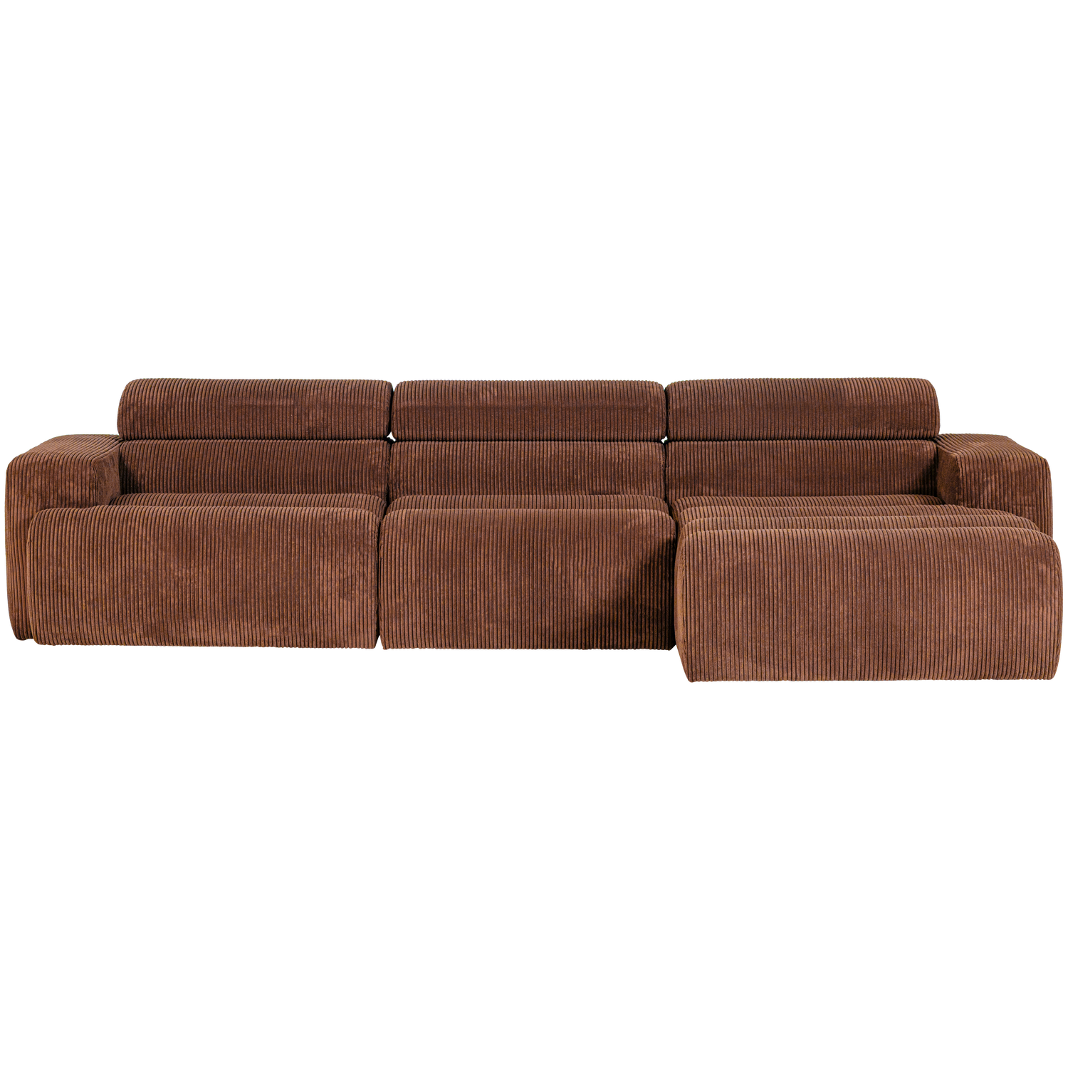 Novi Chaise Longue Bank Rechts Ribstof Terra