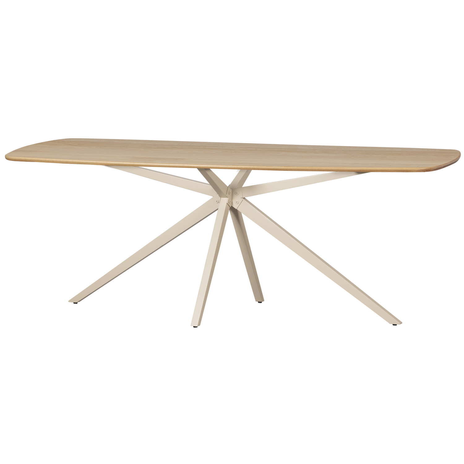 Tablo Eettafel Deens Ovaal Vj 220x100 Cm Transparant [Fsc]