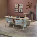 Tunar Eetkamerstoel Met Armleuning Hout Naturel [Fsc]