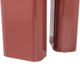 Orivo Bijzettafel Hout Hoogglans Roodroze [Fsc]