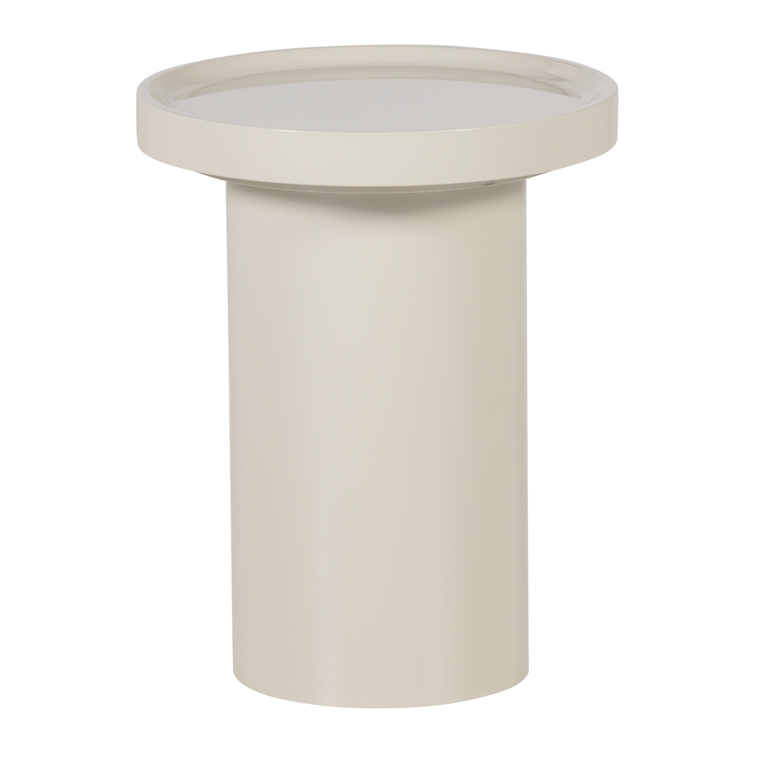 Veluna Bijzettafel 51 X40 Cm Hout Hoogglans Zand [Fsc]