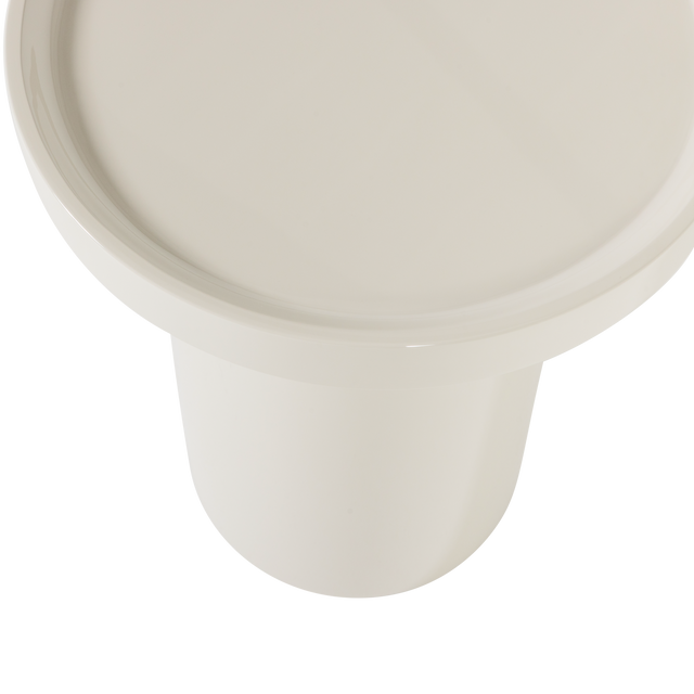 Veluna Bijzettafel 51 X40 Cm Hout Hoogglans Zand [Fsc]