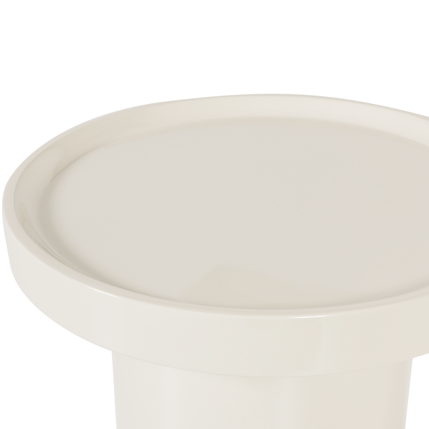 Veluna Bijzettafel 51 X40 Cm Hout Hoogglans Zand [Fsc]