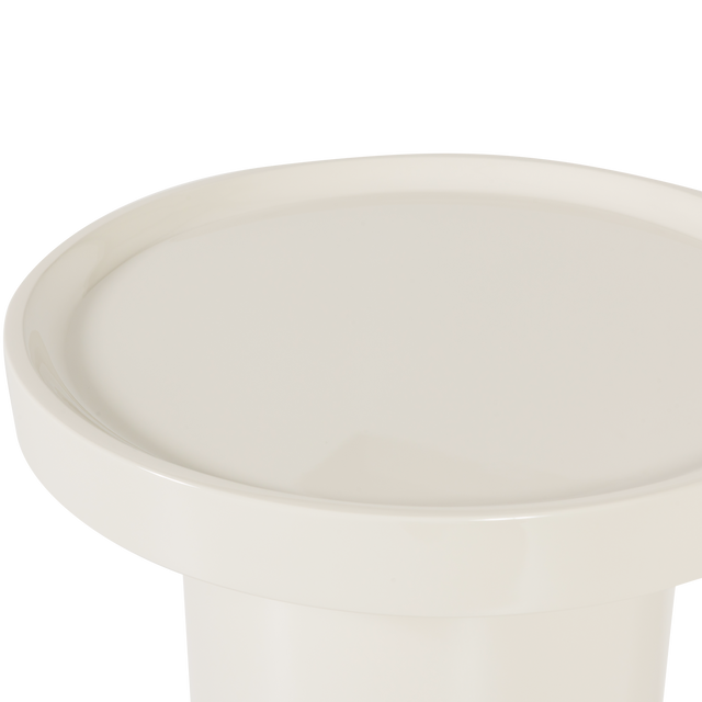 Veluna Bijzettafel 51 X40 Cm Hout Hoogglans Zand [Fsc]