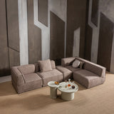 Veluna Bijzettafel 51 X40 Cm Hout Hoogglans Zand [Fsc]