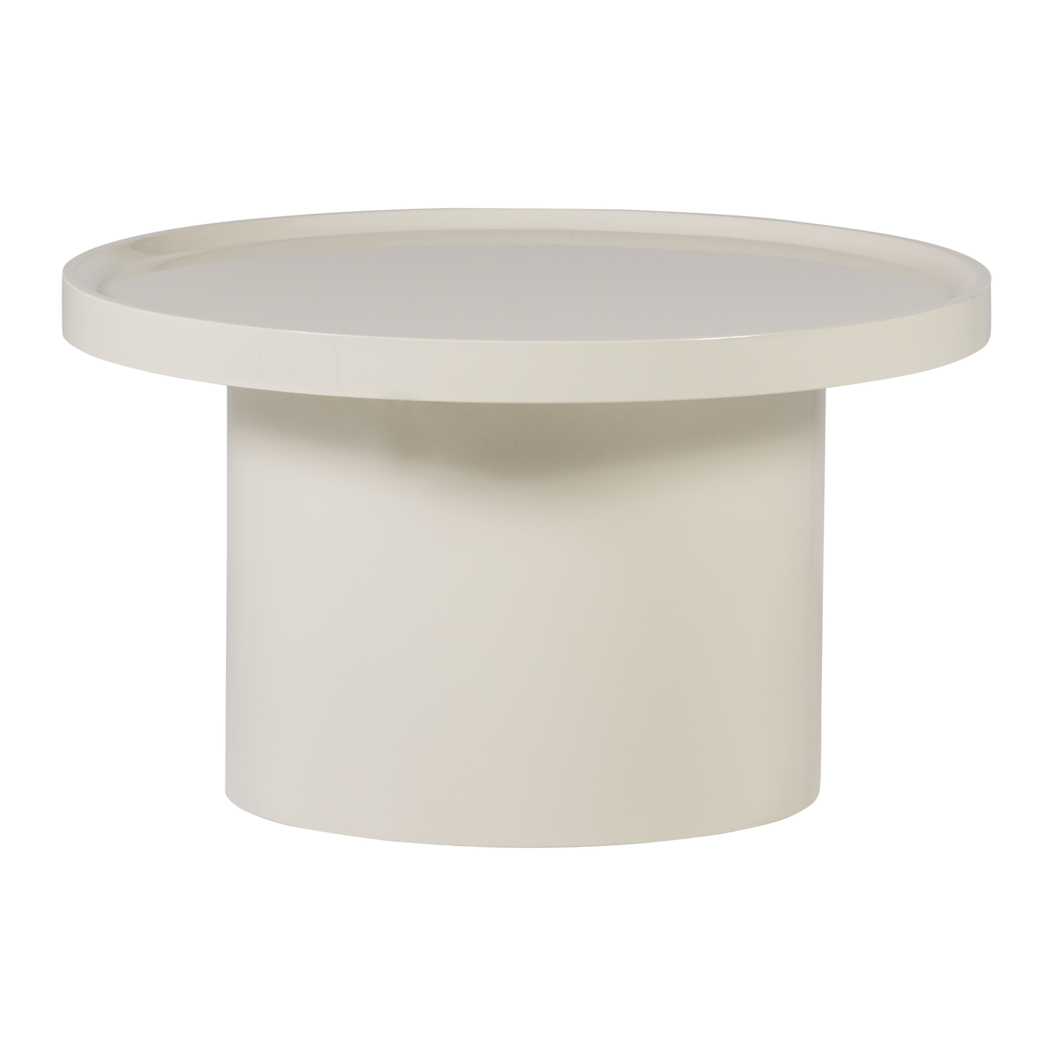 Veluna Bijzettafel 40 X70 Cm Hout Hoogglans Zand [Fsc]