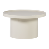 Veluna Bijzettafel 40 X70 Cm Hout Hoogglans Zand [Fsc]