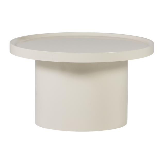 Veluna Bijzettafel 40 X70 Cm Hout Hoogglans Zand [Fsc]