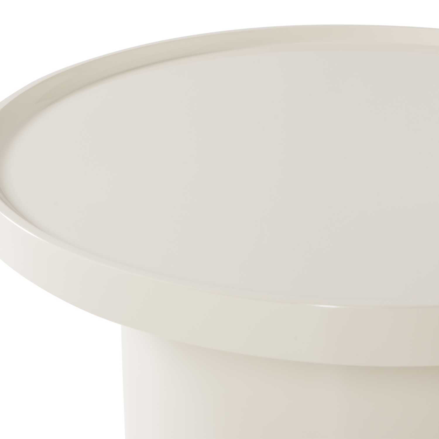 Veluna Bijzettafel 40 X70 Cm Hout Hoogglans Zand [Fsc]