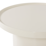 Veluna Bijzettafel 40 X70 Cm Hout Hoogglans Zand [Fsc]