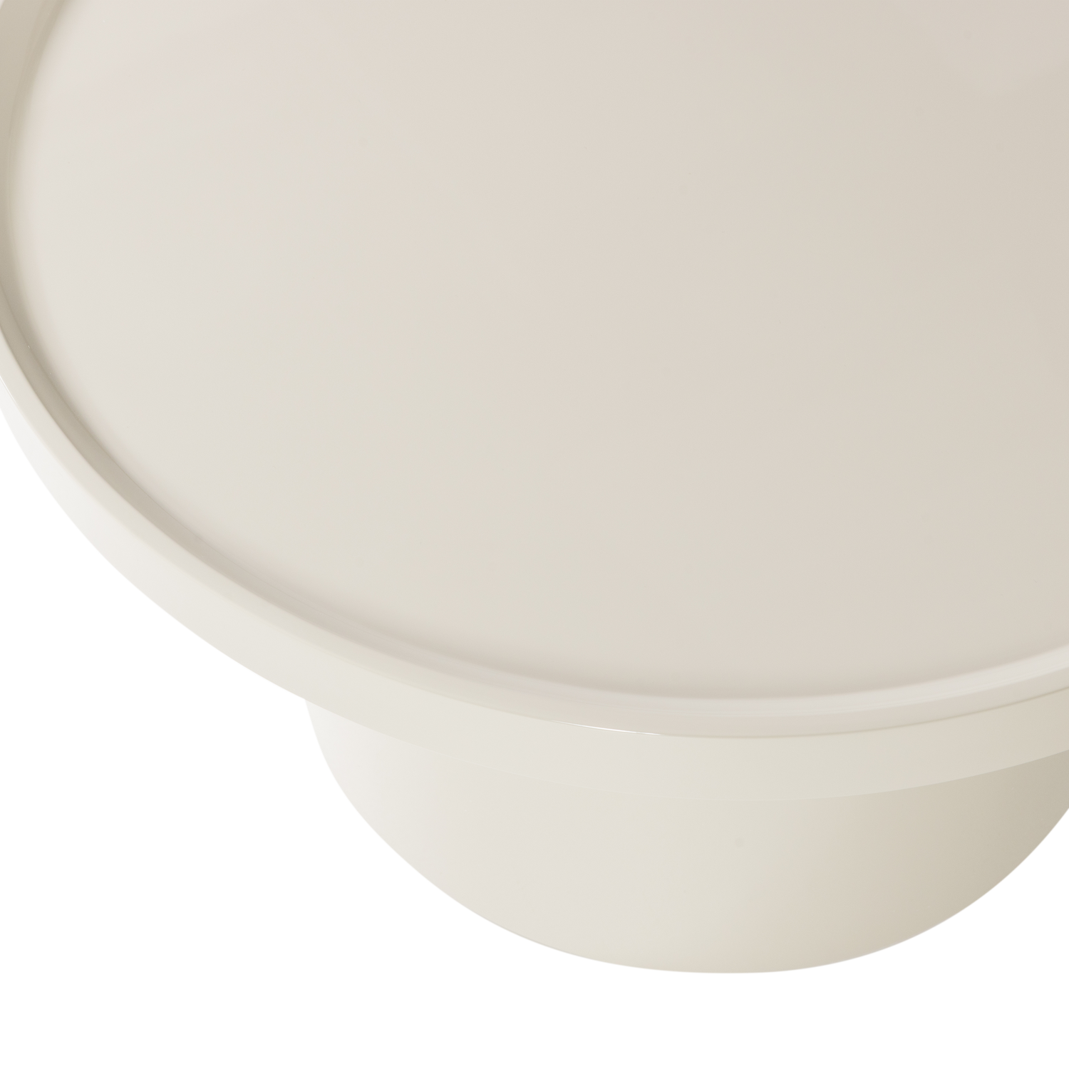 Veluna Bijzettafel 40 X70 Cm Hout Hoogglans Zand [Fsc]