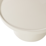 Veluna Bijzettafel 40 X70 Cm Hout Hoogglans Zand [Fsc]