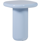 Zava Bijzettafel Hout Hoogglans Lichtblauw [Fsc]
