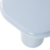 Zava Bijzettafel Hout Hoogglans Lichtblauw [Fsc]