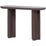 Evara Sidetable Hout Hoogglans Donkerbruin [Fsc]
