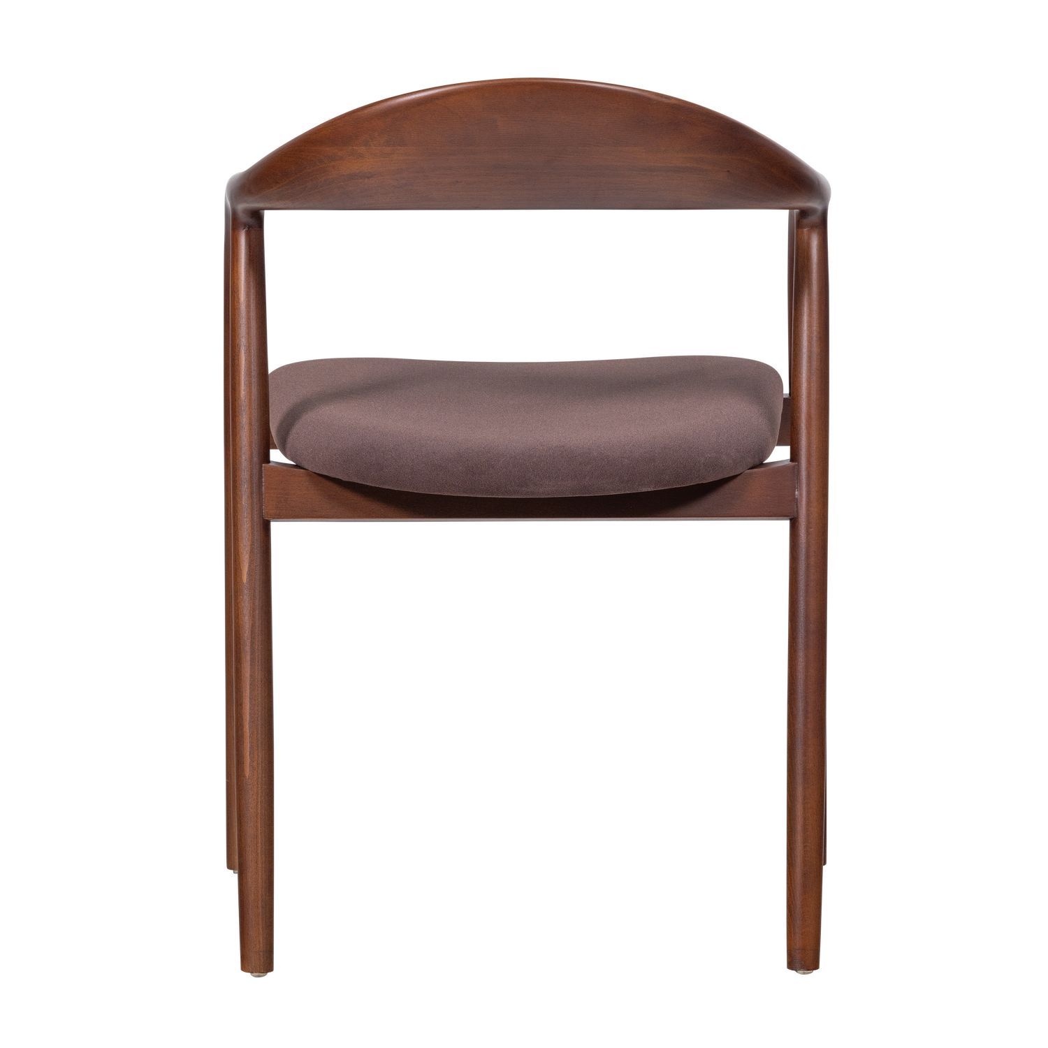 Bran Eetkamerstoel Beukenhout Velvet Bruin [Fsc]