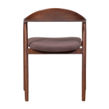 Bran Eetkamerstoel Beukenhout Velvet Bruin [Fsc]