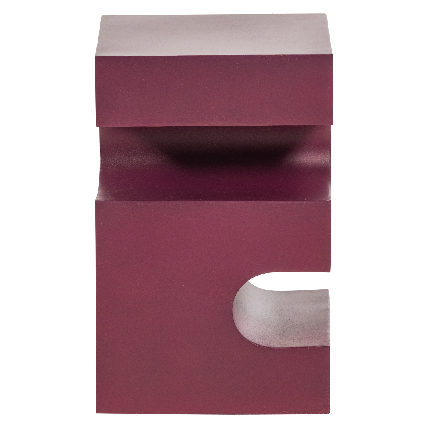 Jessa Bijzettafel Metaal Paars/Bruin