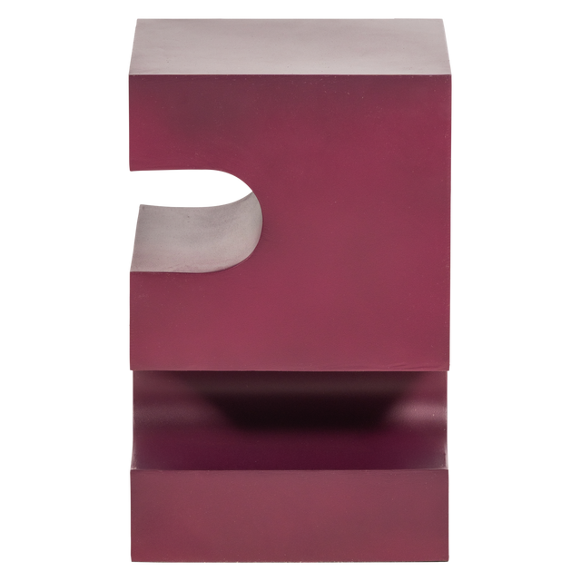 Jessa Bijzettafel Metaal Paars/Bruin