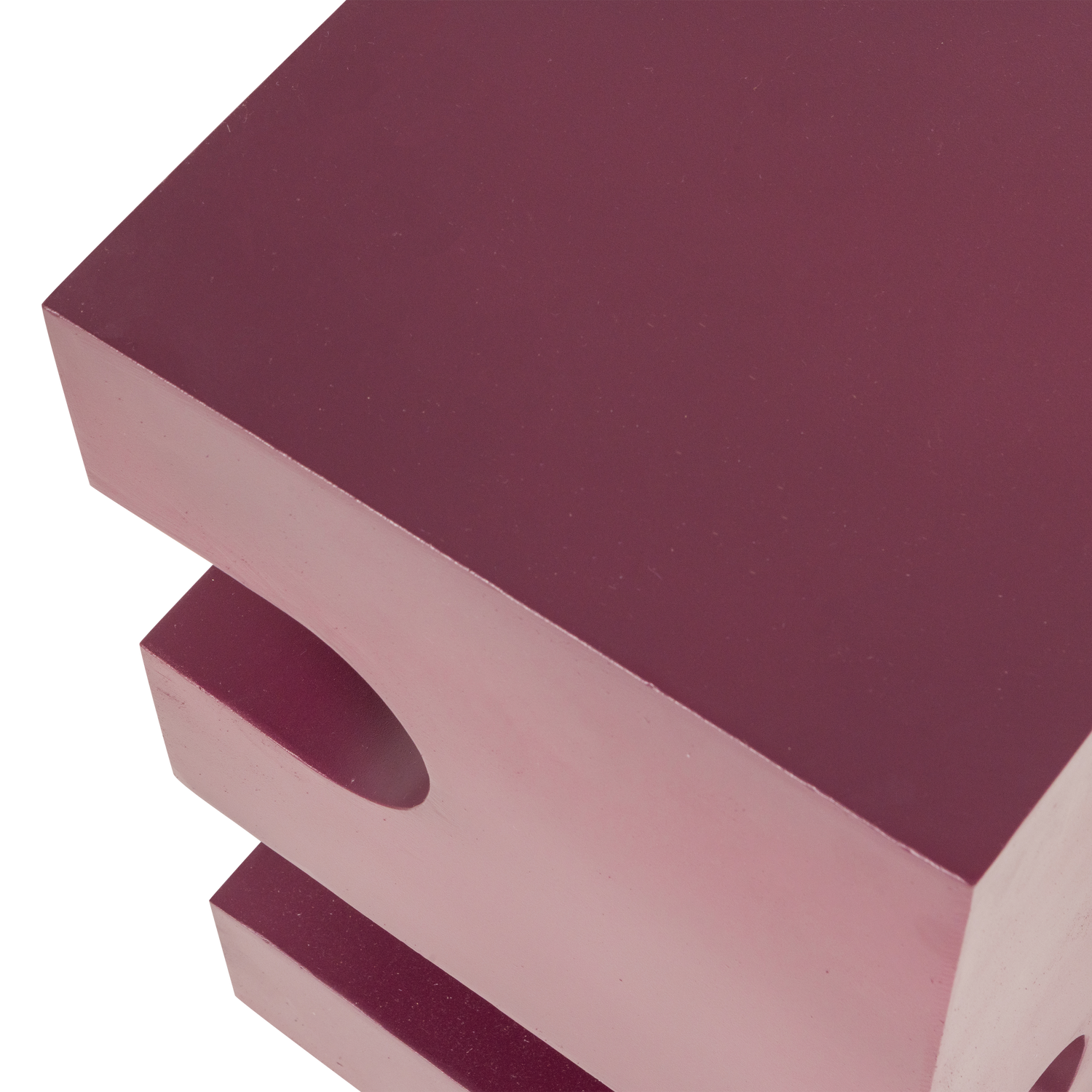 Jessa Bijzettafel Metaal Paars/Bruin