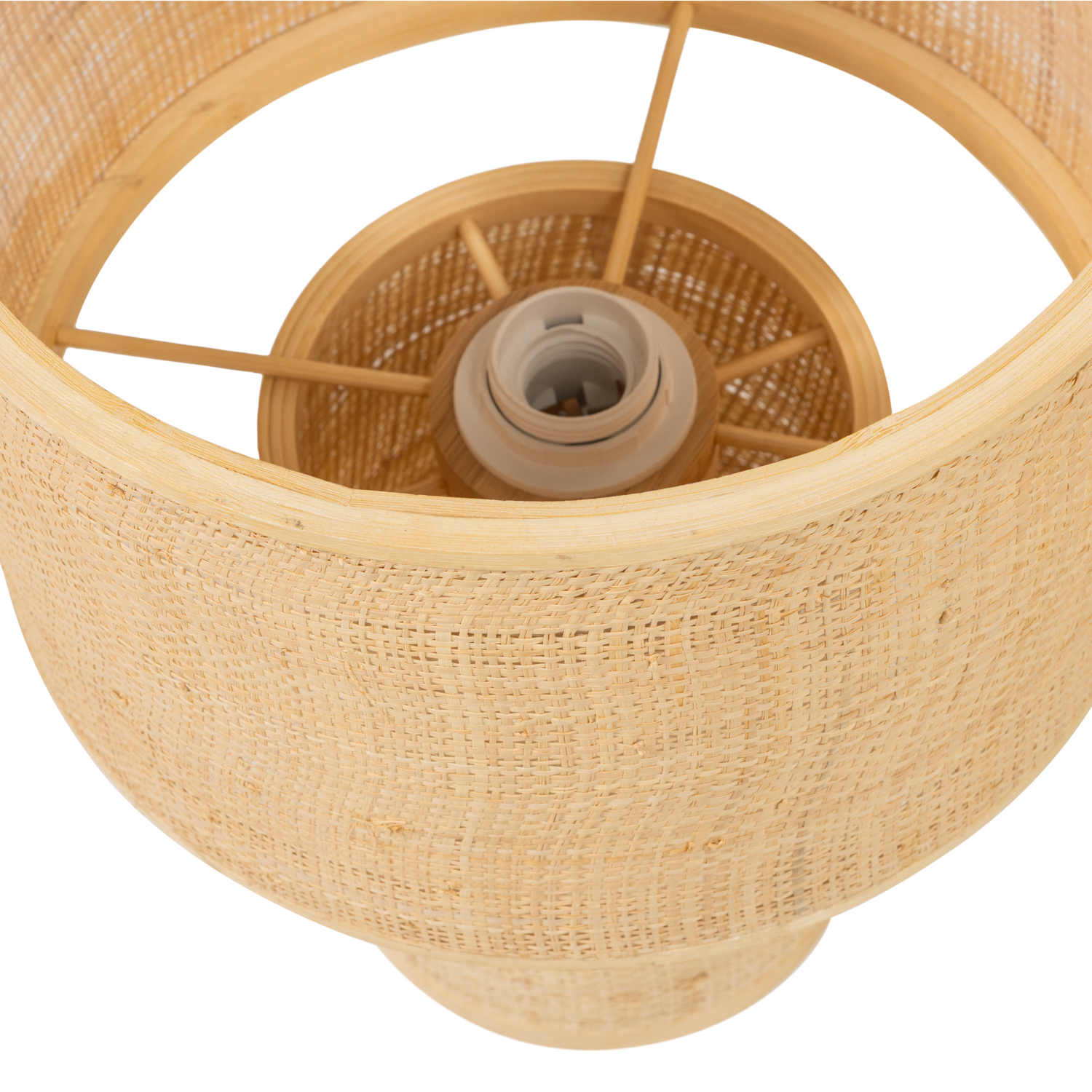 Syro Tafellamp Raffia Naturel 38 Xo28 Cm