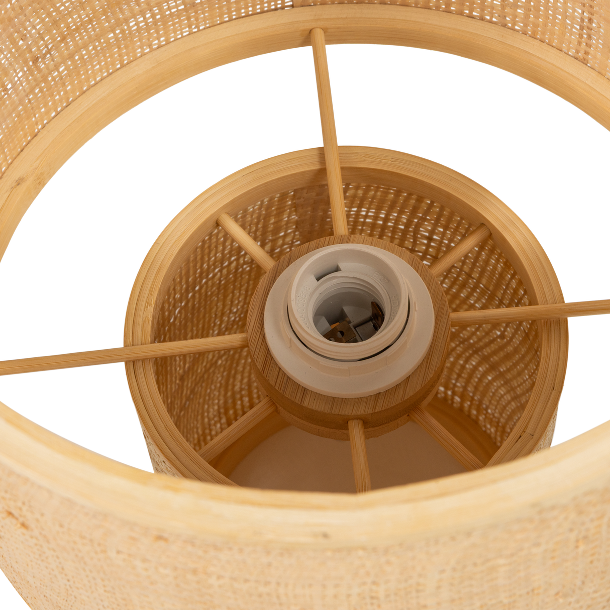 Syro Tafellamp Raffia Naturel 38 Xo28 Cm