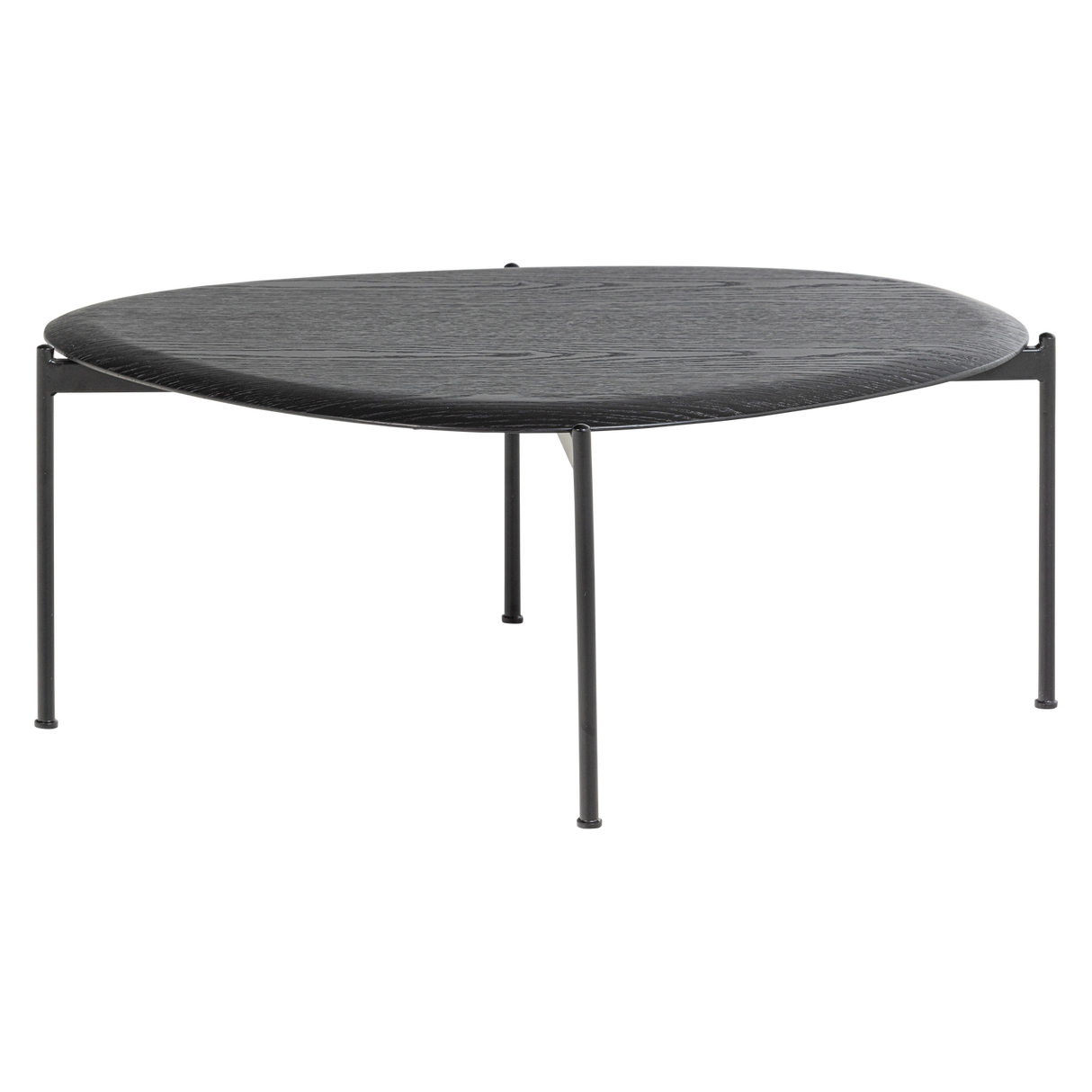 Kota Salontafel 36 X92 X68 Cm Mdf/Fineer Zwart