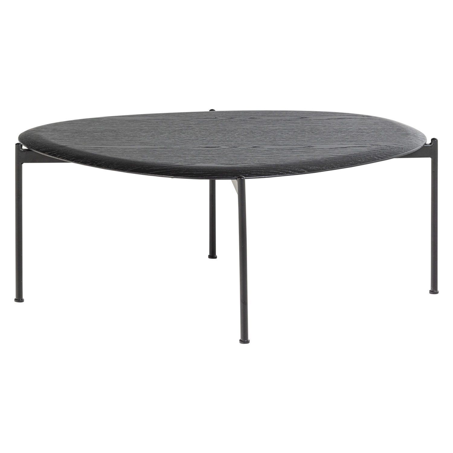 Kota Salontafel 36 X92 X68 Cm Mdf/Fineer Zwart