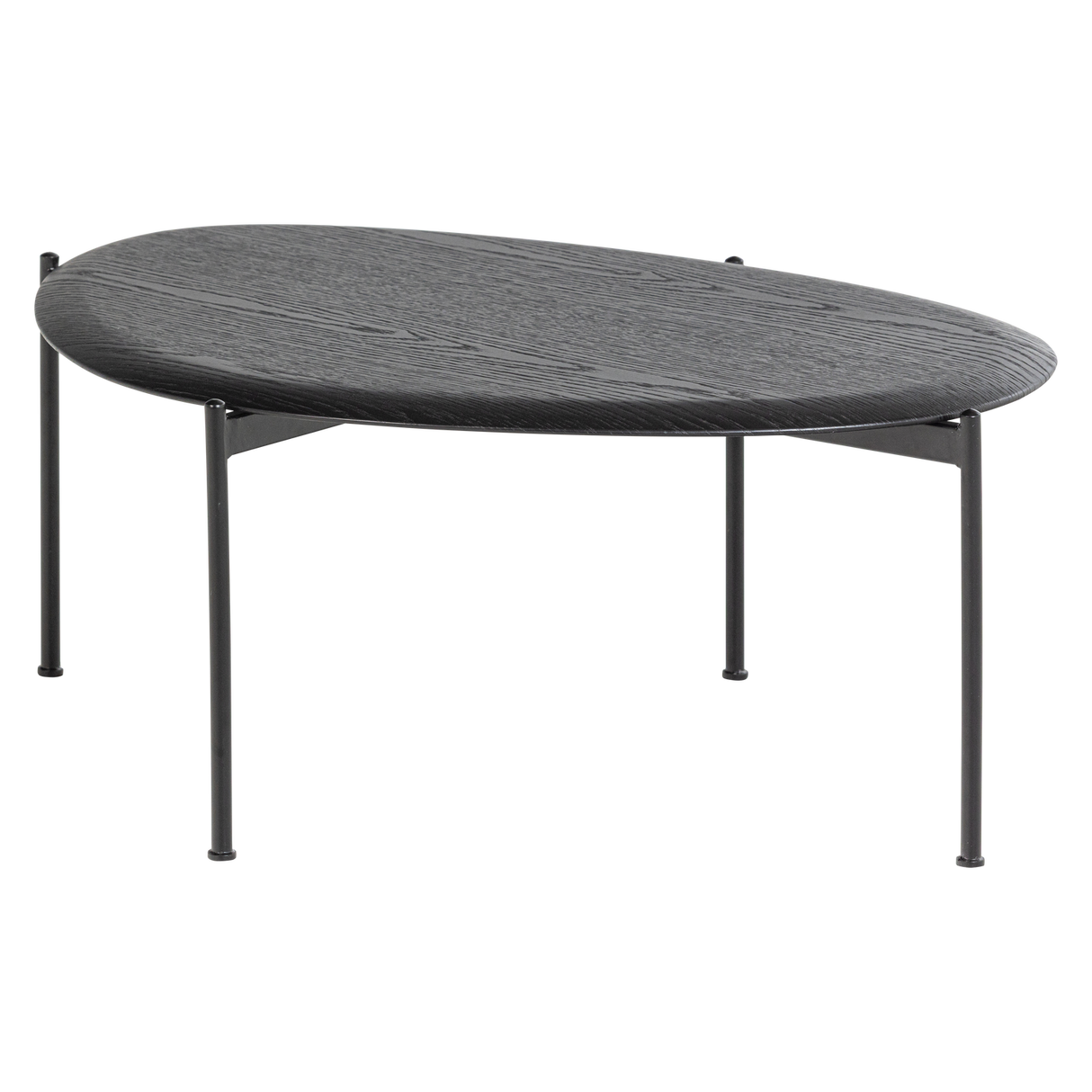 Kota Salontafel 36 X92 X68 Cm Mdf/Fineer Zwart
