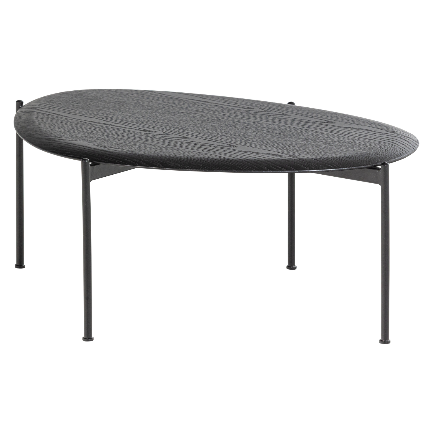 Kota Salontafel 36 X92 X68 Cm Mdf/Fineer Zwart